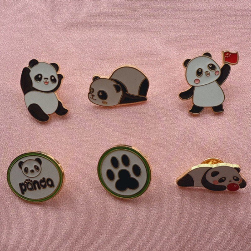 Event Party - 6 broches de dibujos animados de