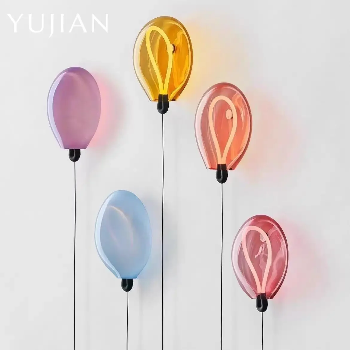 Led Balloon Light - Lámpara de pared LED con forma