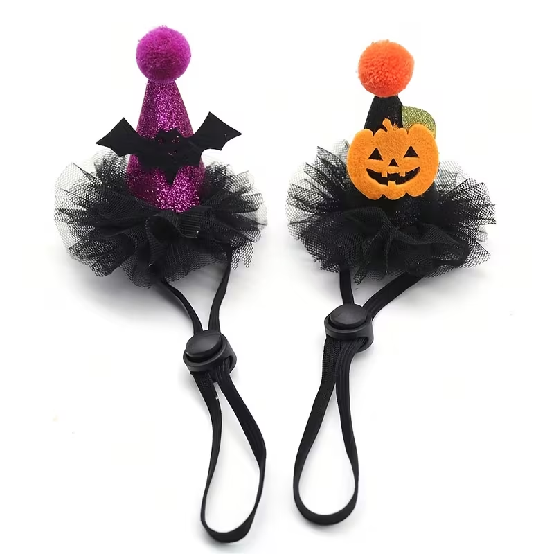 Party Hat Cone - Diadema de Halloween para Mascotas, Gorro