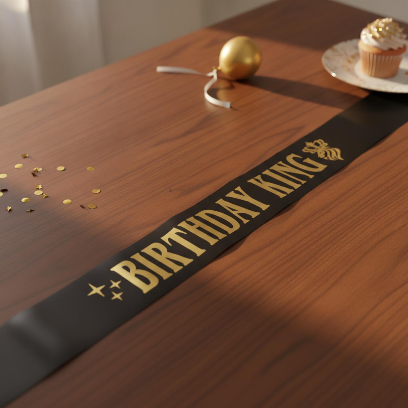 Birthday Sash Glitter - Corona de Fiesta de Cumpleaños con