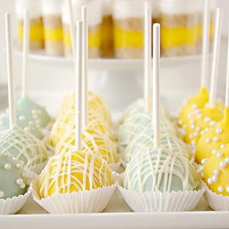 Cotton Candy Cone - Palitos de Plástico para Piruletas de
