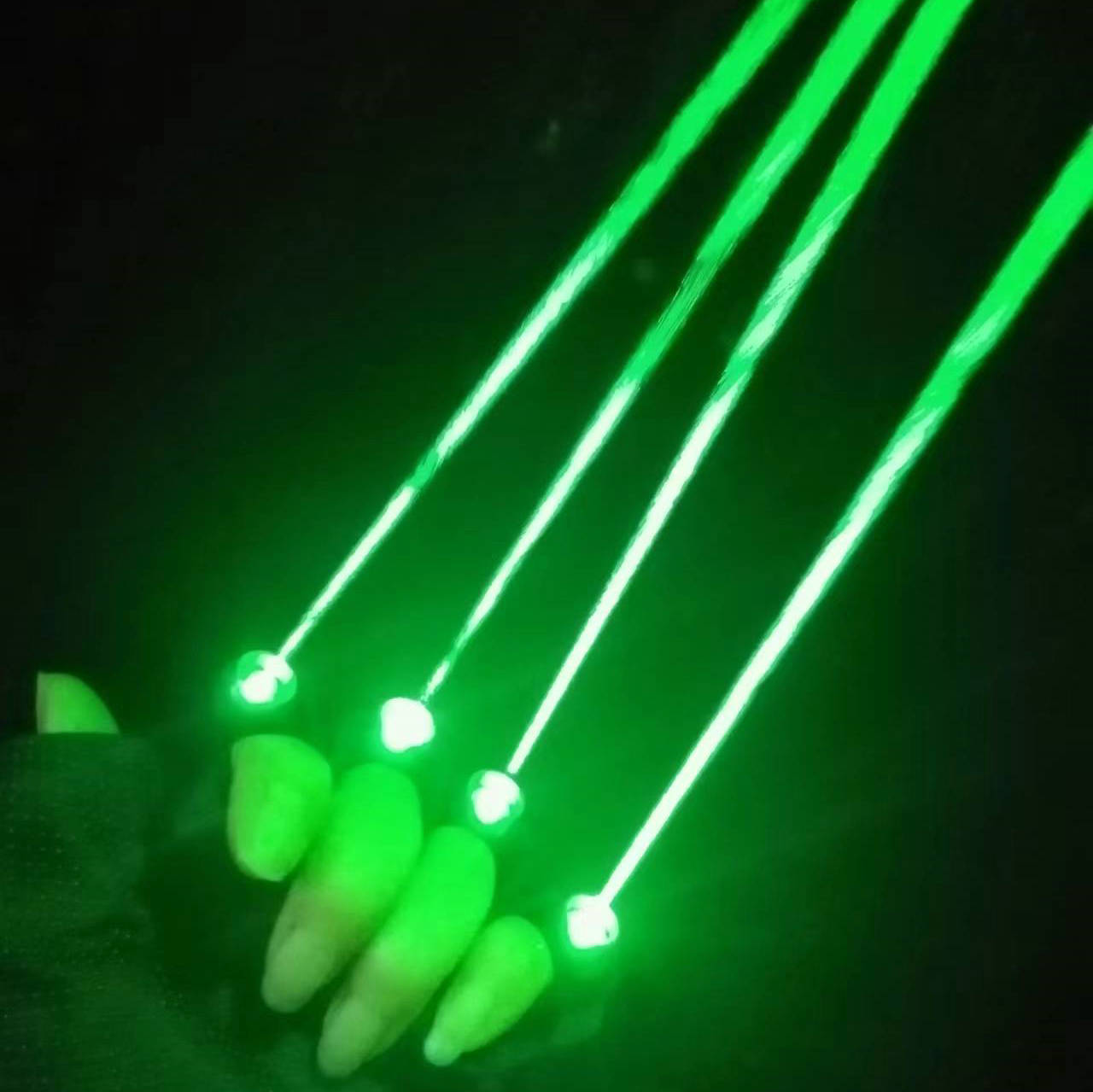 Event Party Dj - Guantes láser verdes Módulo láser de