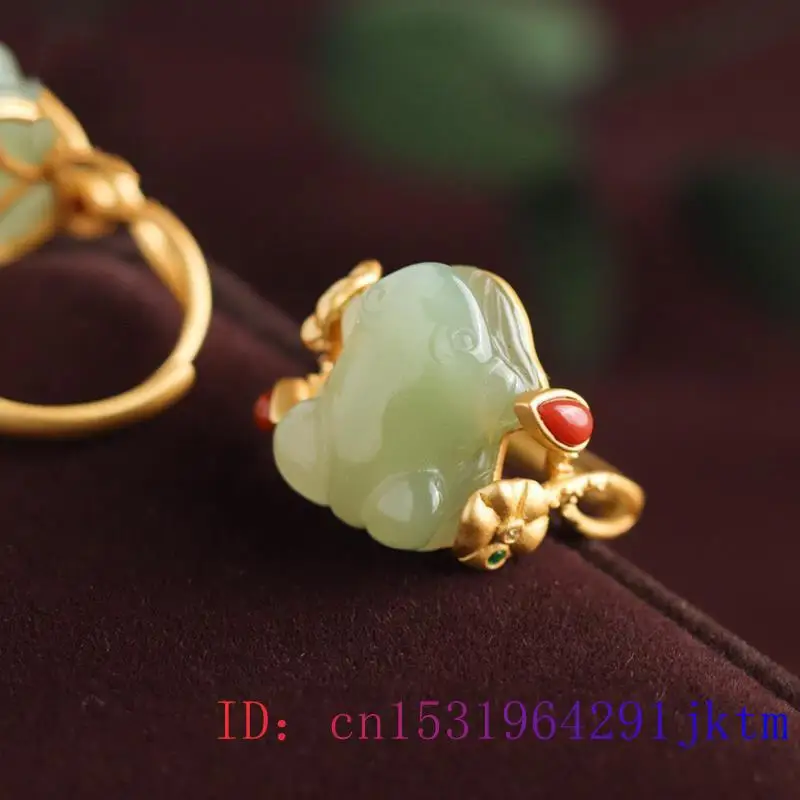Anillos de rana de Jade verde  - Event Suppliers reseña y precio