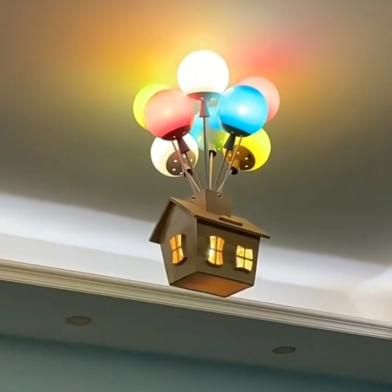 Luces de techo modernas con gl - Led Balloon Light reseña y precio