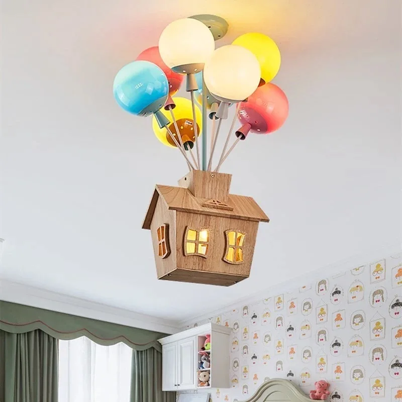 Luces de techo modernas con gl - Led Balloon Light reseña y precio