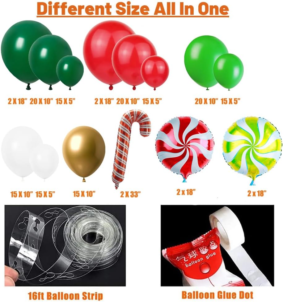 Kit de Guirnalda de Arco de Gl - Balloon Arch Kit reseña y precio