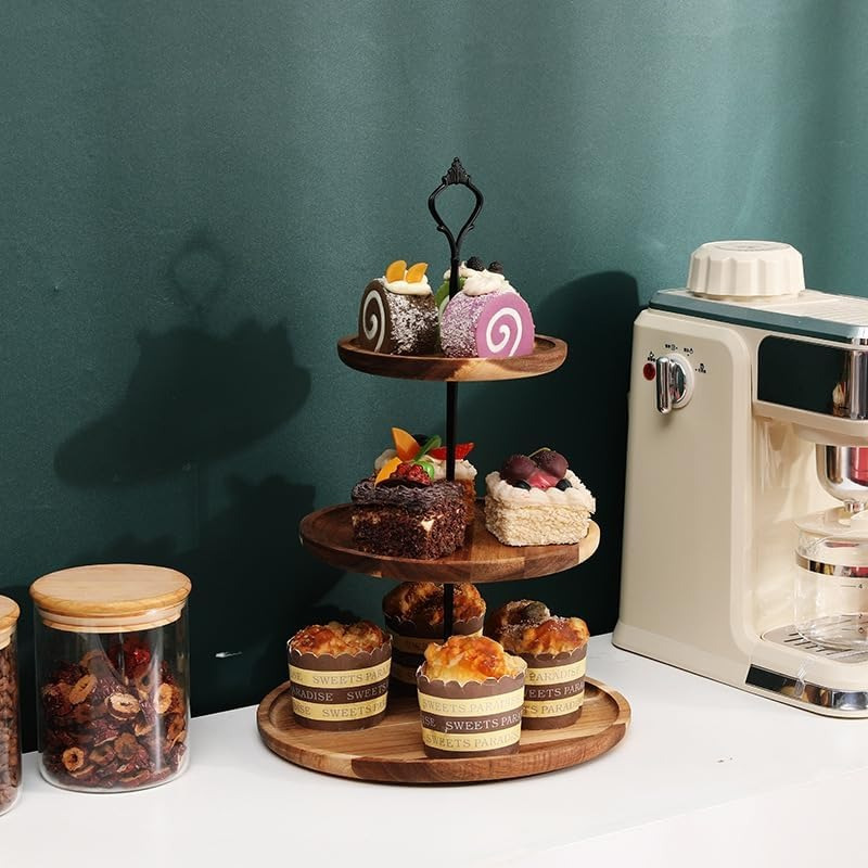 Soporte para pasteles de 3 niv - Cupcake Stand Tier reseña y precio