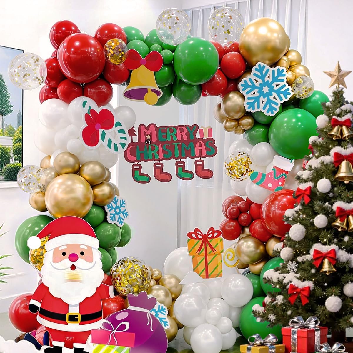 Kit de Arco de Globos Rojo, Bl - Balloon Arch Kit reseña y precio