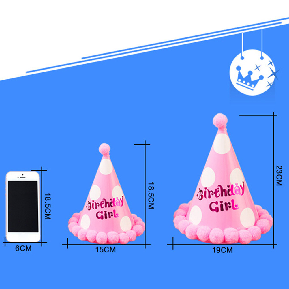 12 gorros de cumpleaños, gorro - Party Hat Cone reseña y precio