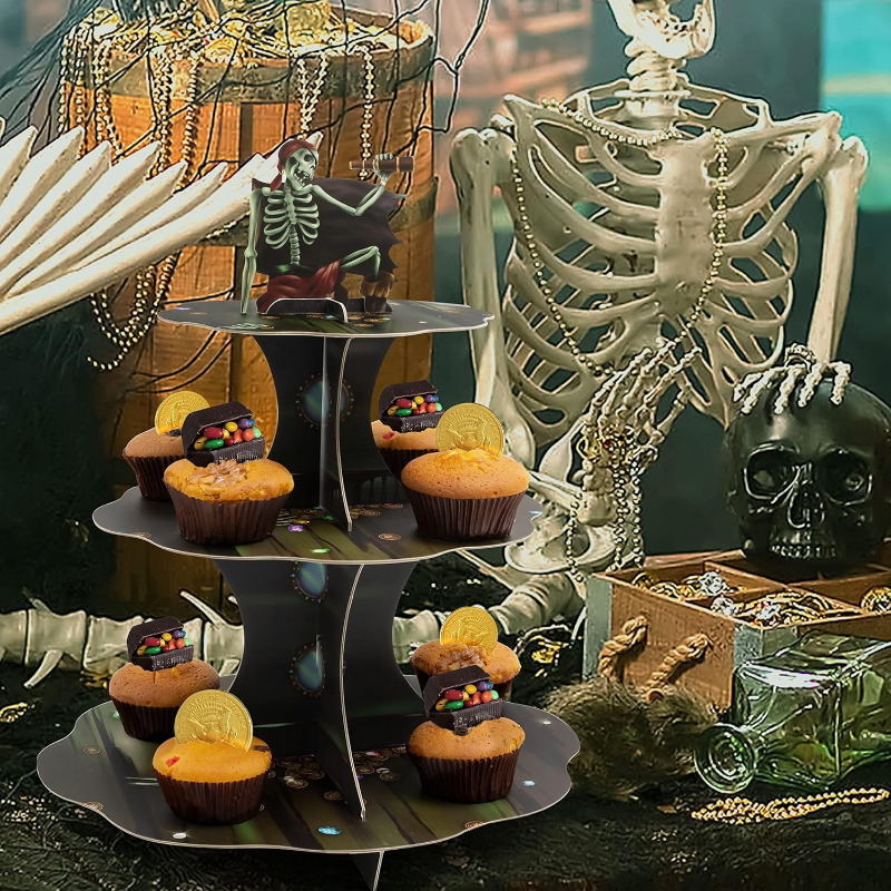 Soporte para cupcakes de pirat - Cupcake Stand Tier reseña y precio