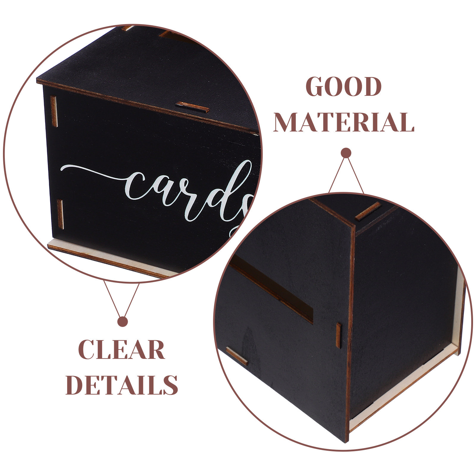 Caja de Madera para Tarjetas d - Event Party Box reseña y precio