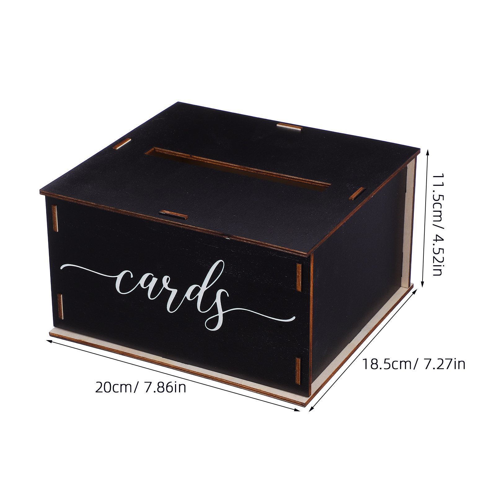 Caja de Madera para Tarjetas d - Event Party Box reseña y precio