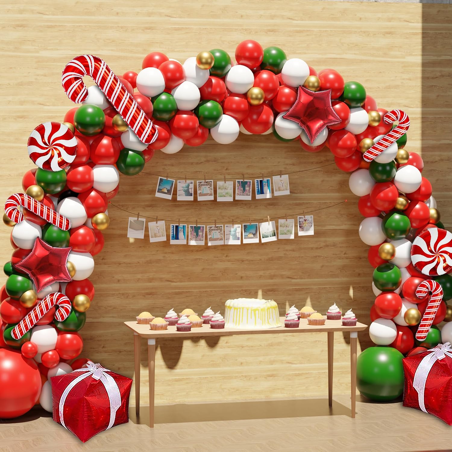 Kit de Arco de Globos Navideño - Balloon Arch Kit reseña y precio