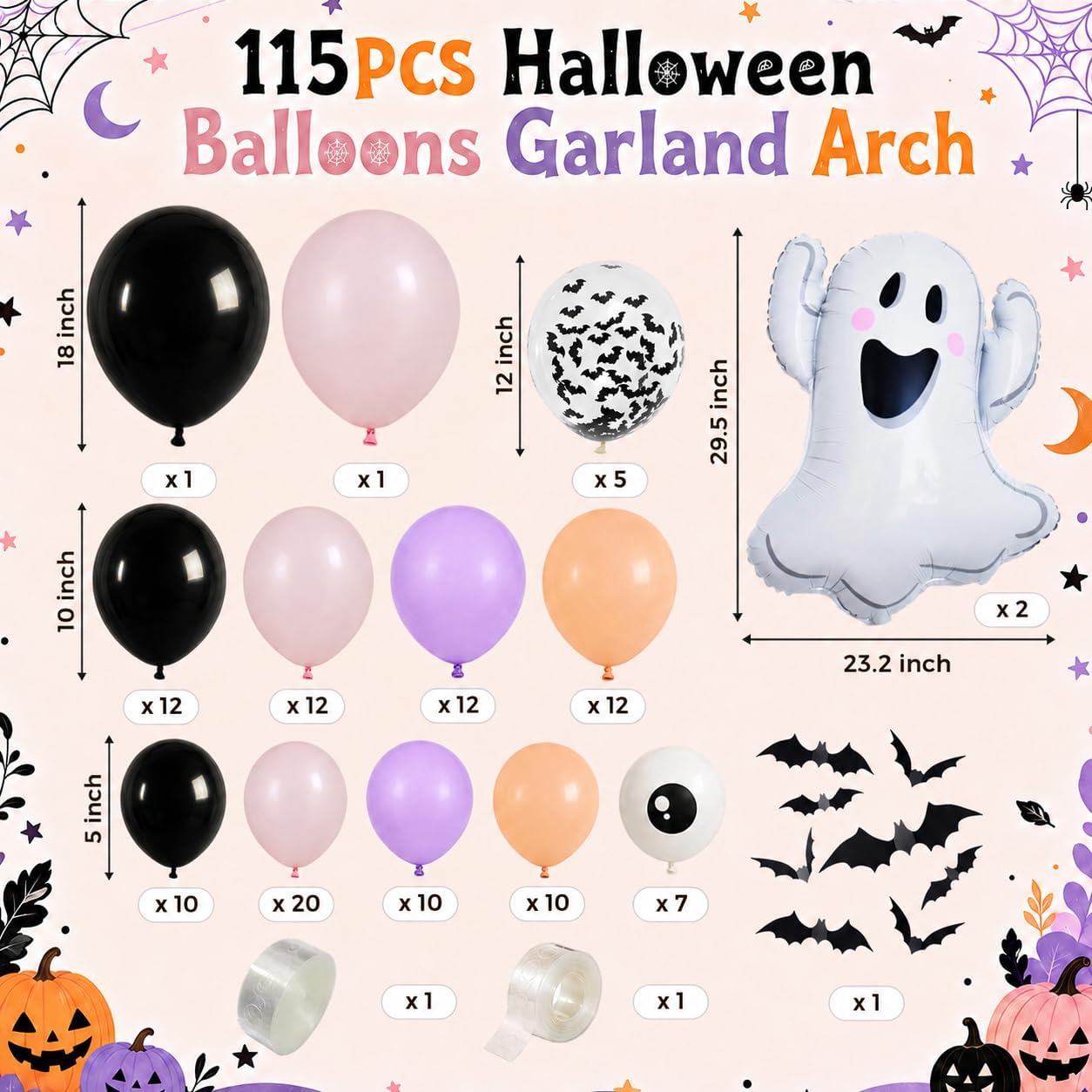 Kit de Guirnalda de Globos de  - Balloon Arch Kit reseña y precio