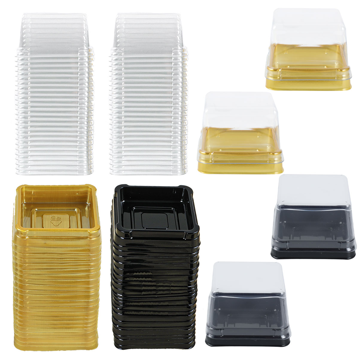 Caja transparente para postres - Event Suppliers reseña y precio