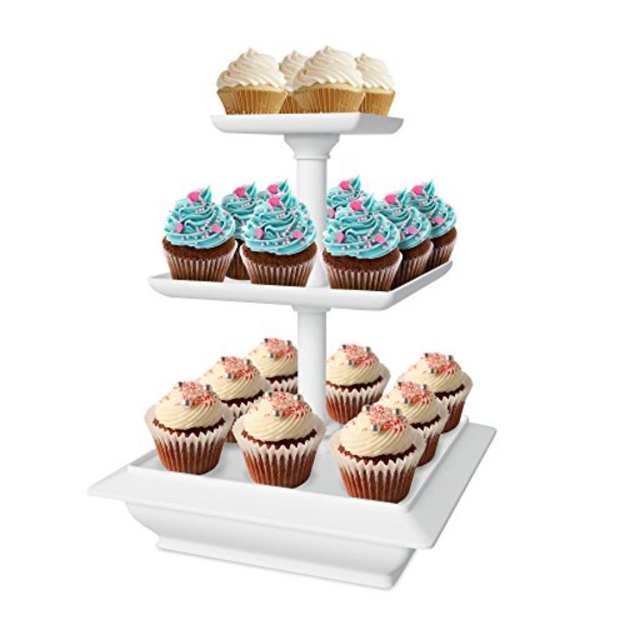 Soporte de 3 Niveles para Cupc - Cupcake Stand Tier reseña y precio