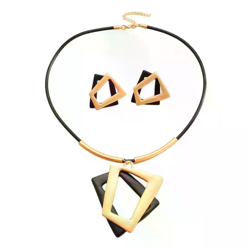 Conjunto de Joyería Geométrica - Event Supplies reseña y precio